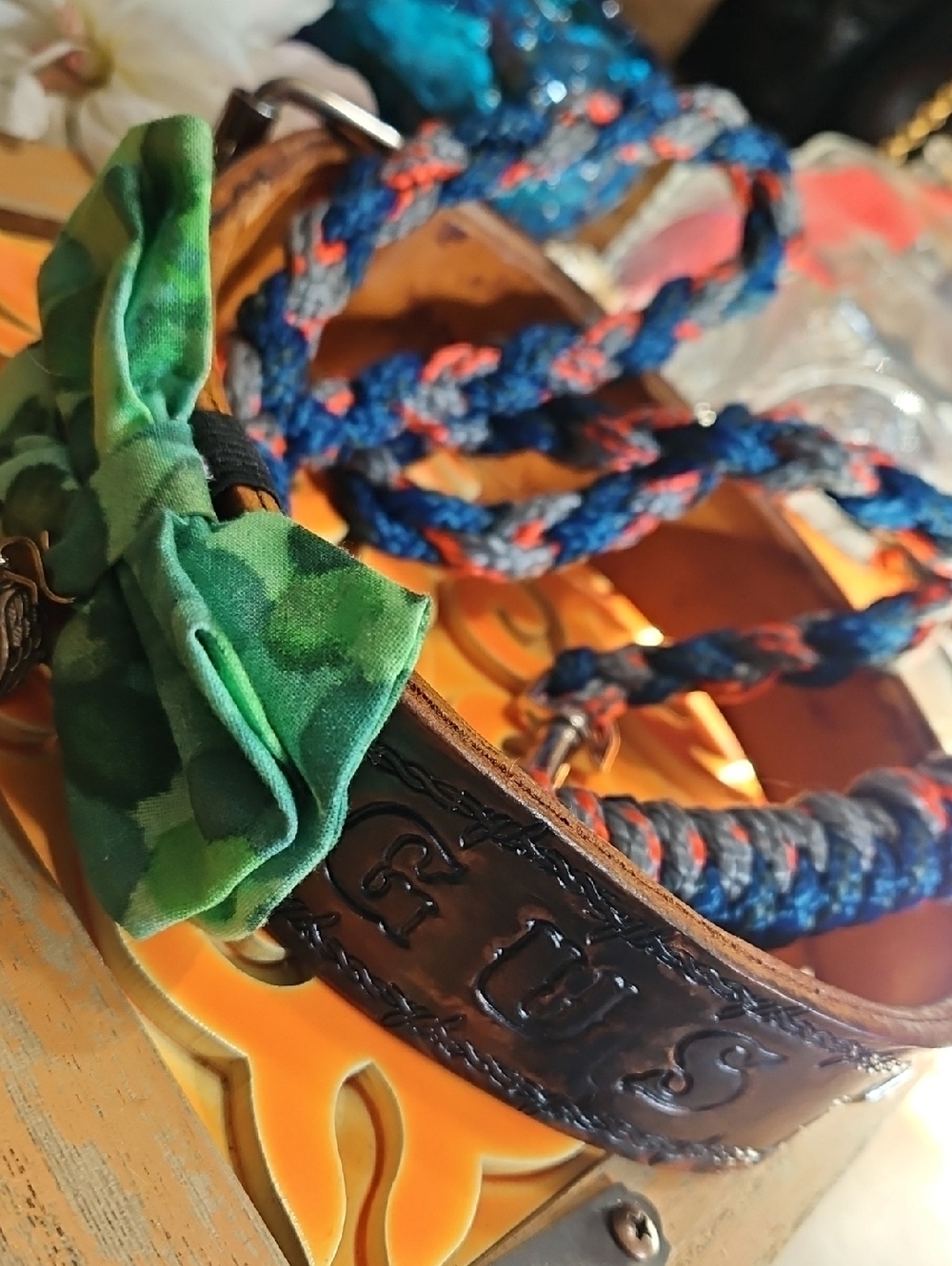 HAND CRAFTED SPECIAL orders THICK Braided Rope DOG LEASH NEW - Picture 8 of 8